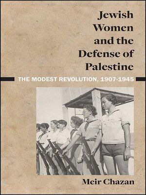 cover image of Jewish Women and the Defense of Palestine